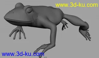 3D打印模型青蛙的图片