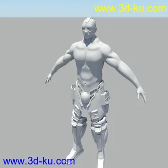 3D打印模型机器战士的图片