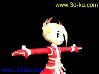 3D打印模型QQ音速男的图片