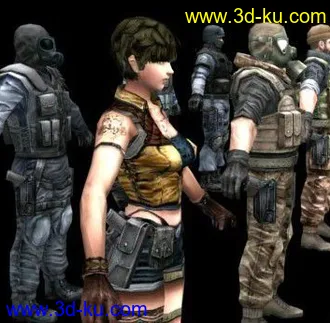 3D打印模型穿越火线的图片