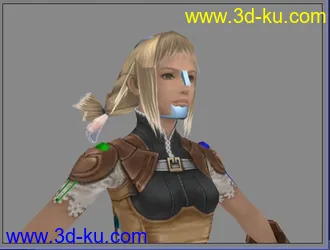 最终幻想模型蒙皮加动作一个，的图片