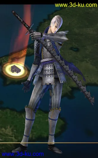 3D打印模型《战国Basara》石田三成和小早川秀秋的图片