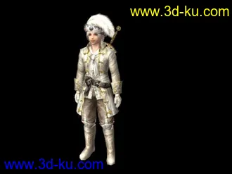 3D打印模型大航海时代OL 男角色 两款的图片