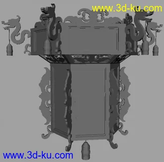3D打印模型灯笼的图片