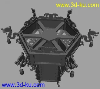 3D打印模型灯笼的图片