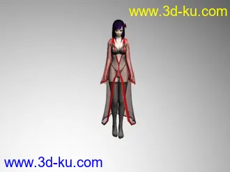 3D打印模型漂亮MM+黑丝+性感透明衣服==出鼻血~！！的图片