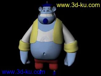 3D打印模型卡通熊的图片
