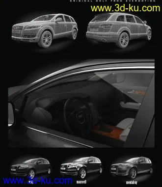 3D打印模型奥迪Q7的图片