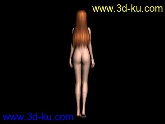 3D打印模型漂亮MM+真人私处+大咪咪=超值的图片