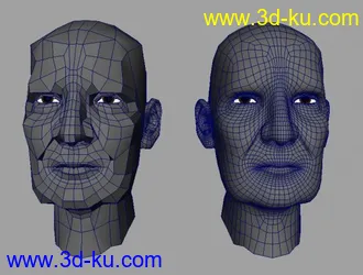 3D打印模型老人头制作的图片