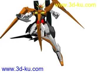 3D打印模型寒假做的堕天使高达ARIOS~~的图片
