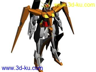 3D打印模型寒假做的堕天使高达ARIOS~~的图片