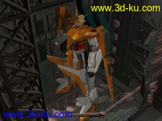 3D打印模型寒假做的堕天使高达ARIOS~~的图片