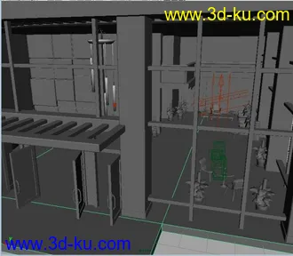 3D打印模型公司大厅的图片
