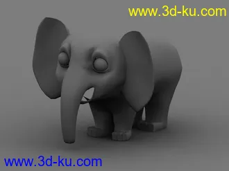 3D打印模型大象的图片