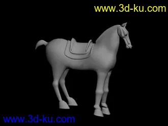 3D打印模型马的图片