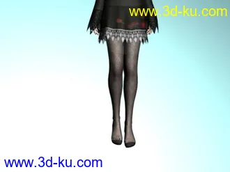 3D打印模型丝袜美女在次来袭+真人私处的图片