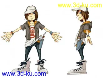 3D打印模型小角色的图片