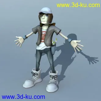 3D打印模型小角色的图片