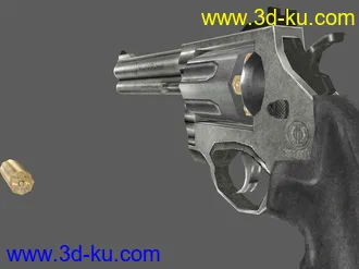 3D打印模型PS外包左轮手枪：）的图片