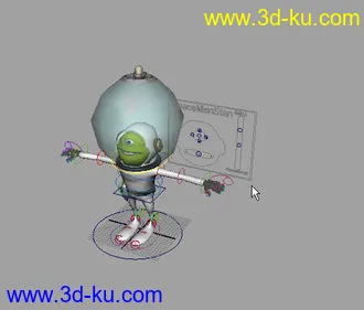 3D打印模型外星人的图片