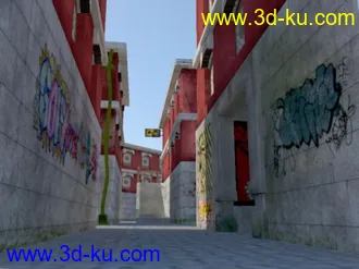 3D打印模型没事的一个练习场景，高手们帮着点评一下吧~的图片