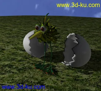 3D打印模型小鸟的图片