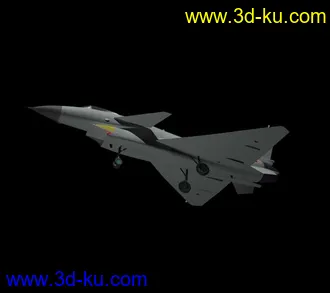 3D打印模型自制 迟来的歼10 飞机高模 (有仪表)的图片