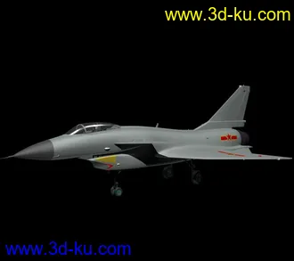 3D打印模型自制 迟来的歼10 飞机高模 (有仪表)的图片