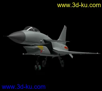 3D打印模型自制 迟来的歼10 飞机高模 (有仪表)的图片