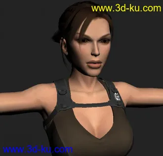 3D打印模型cg model首发-古墓丽影地下世界@Lara的图片
