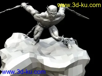 3D打印模型【白夜出品】奎多斯初模，可以直接进ZB的图片