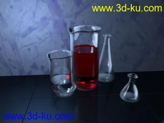 3D打印模型玻璃瓶的图片