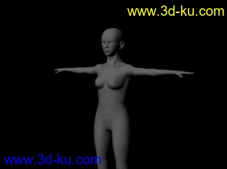 3D打印模型女性人物的图片