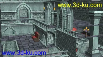 3D打印模型【CGMODEL首发】火炬之光初期场景的一部分的图片