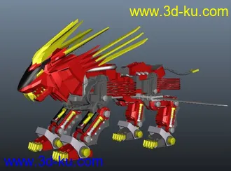 3D打印模型長牙獅的图片