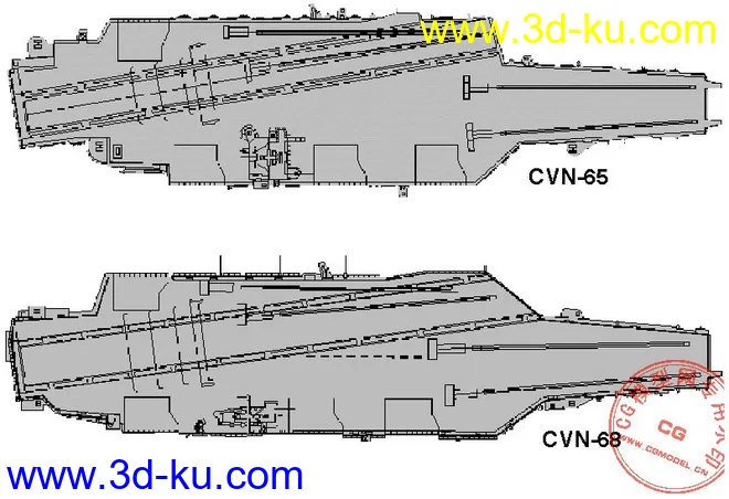 自製cvn65空母.....模型的图片2