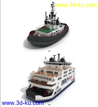 3D打印模型交通工具的图片