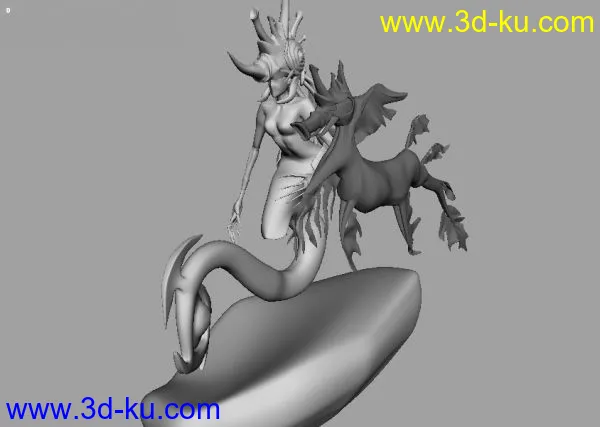【白夜出品】游戏人物模型的图片1