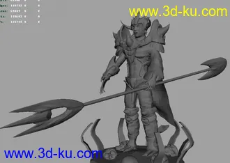 【白夜出品】游戏人物模型2的图片