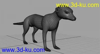 3D打印模型猫鼬就是狮子王里的丁满。。。的图片