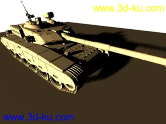 3D打印模型闲来无事做的一个99式，图不太清楚··有需要的就下来看看把的图片