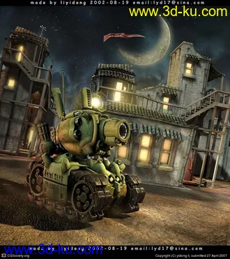 上榜CGTLAK的坦克模型原文件的图片