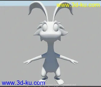 3D打印模型兔子的图片