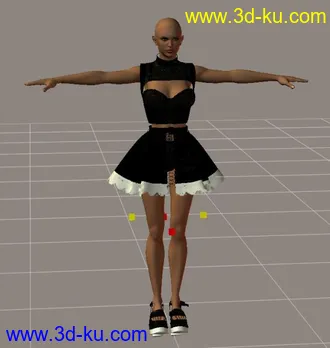 3D打印模型经典性感MM  （你还等什么！赶紧～～～）的图片