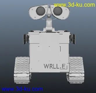 3D打印模型小瓦力的图片