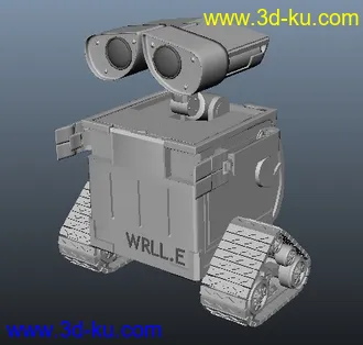 3D打印模型小瓦力的图片