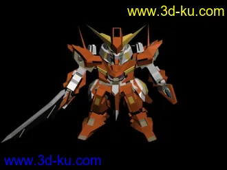 新的sd高达模型的图片