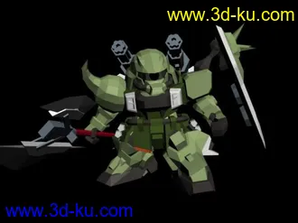 新的sd高达模型的图片