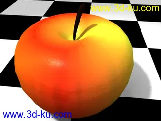 3D打印模型闲来无事做个苹果的图片